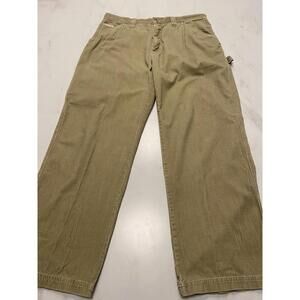 Columbia Gorpcore Tan Corduroy Carpenter Work Pants